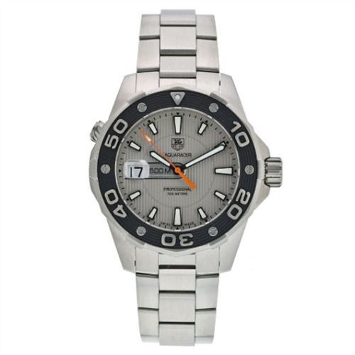 TAG Heuer Aquaracer 500M Quartz 43 Stainless Steel / Grey / Bracelet